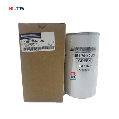 Filtro hidráulico 11E1-70140-AS de filtro de óleo R210 do OEM R215 R225 R250