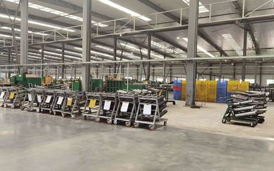 Guangzhou Taishuo Machinery Parts Co., Ltd. linha de produção do fabricante