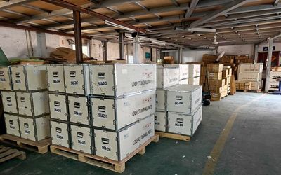 Guangzhou Taishuo Machinery Parts Co., Ltd. linha de produção do fabricante
