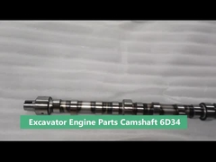 6D34 Virabrequim ME081737 Motor Virabrequim Aço Forjado