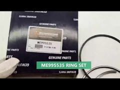 Anel ME995535 Ring Set de Engine Parts Piston da máquina escavadora de 6D16T 6D16