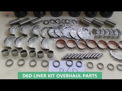 D6D Kit de revestimento de cilindros 0450-1365 2046-0011 2089-0422 Kit de reconstrução de motores para peças de motores a diesel