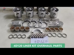 Kit de revestimento do cilindro do motor da escavadeira 4D120