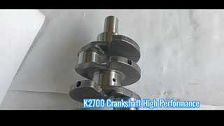 Virabrequim JT OK75A-11-301/OK75A1130/OK65A-11-301J/0VN01-11301 para K2700 para máquinas de engenharia