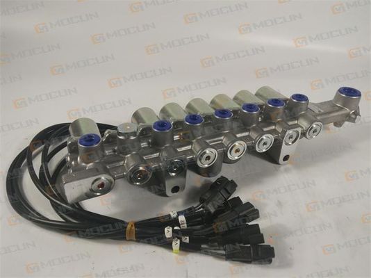 Bom preço Assy dobro da válvula de solenoide da máquina escavadora da ruptura para a bomba hidráulica 207-60-71310 PC300-7 da máquina escavadora on-line