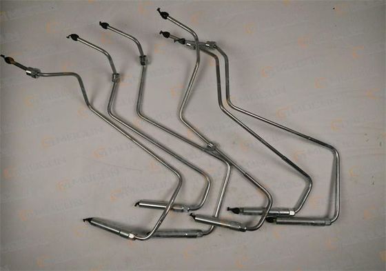 Bom preço Os componentes escovados da máquina escavadora do tubo de fornecimento de combustível, passam a tubulação de combustível diesel 6156-71-4112 6156-71-4121 on-line