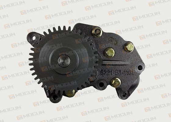 Bom preço bomba de óleo da máquina escavadora 6221531101 6221-53-1100 para o motor PC300-6 de KOMATSU SAA6D108E on-line