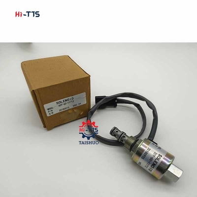 Válvula solenoide rotativa PC200-5 6D95 12V 24V 20Y-60-11713 20Y-60-11712