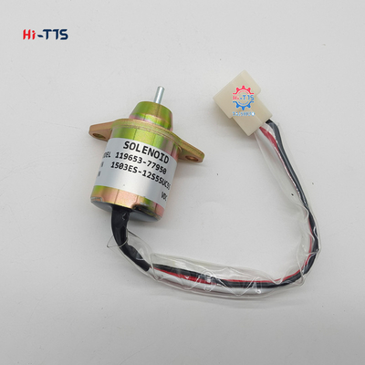 Solenoide de parada de combustível 4TNV88 4TNE84 12V 24V 119653-77950 YM119653-77950 119233-77932 YM119233-77932