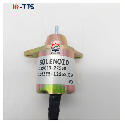 119653-77950 1503ES-12S5SUC5S Válvula solenoide de parada 12V para motor 4TNV88 4TNV94 4TNV106