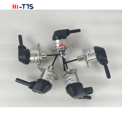 Válvula solenoide de desligamento do combustível 12V 1A021-60017 Para V2003 V2203 V2403 Partes do motor