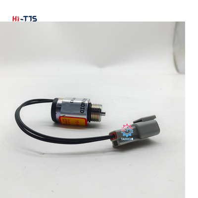 Partes do motor da escavadeira de 12 V 24 V Válvula solenoide de parada de combustível 6677383