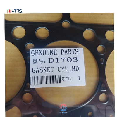 Garrafa de cabeça de cilindro D1703 Metal 1G750-03312 Para peças de motor Garrafa de cabeça de cilindro