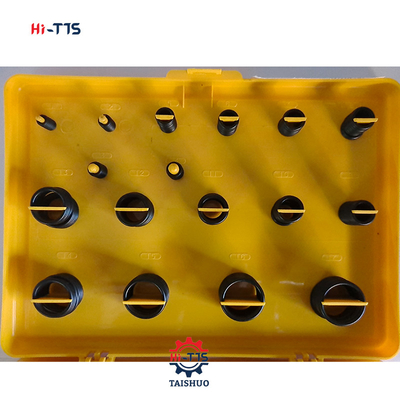 Excavadora E Máquina Dedicada E320 E312 NBR90° O-Ring Kit 360pcs O-Ring Box
