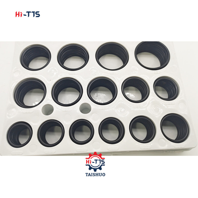 Excavadora HD700 HD820 HD1023 NBR90° O-Ring Kit 320pcs O-Ring Box
