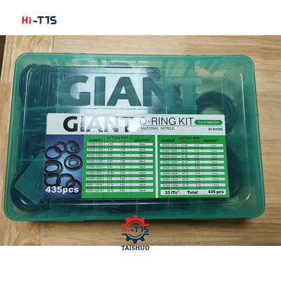 Caixa de anel de excavador 435pcs Kit de anel de excavador 90 Shore caixa de anel de excavador 33ITS