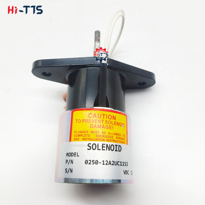 Solenoide da válvula de desligamento de 12 V 0250-12A2UC11S3 para bomba de combustível do atuador do motor diesel