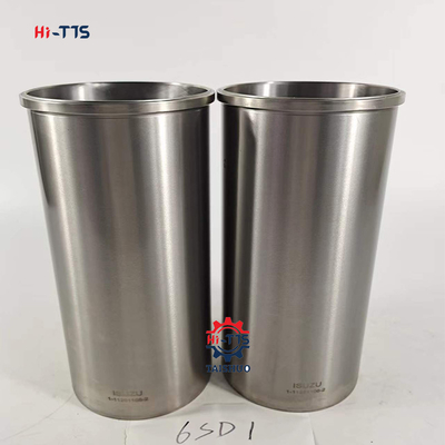 Liner do cilindro da escavadeira 1-11261106-2 1112611062 1-11261-106-2 6SD1 6SD1T