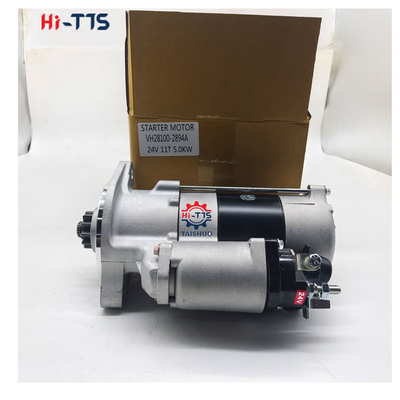 SK350-8 SK350-10 J08E Peças de escavadeira MOTOR de arranque 24V 11T 5.0W 28100-2894A VH281002894A