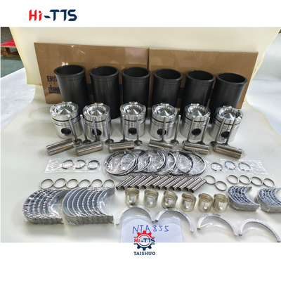 NTA855 Kit de revestimento de cilindros 3017349 3803977 3803703 Partes de reparação de motores de escavadeiras de tractores