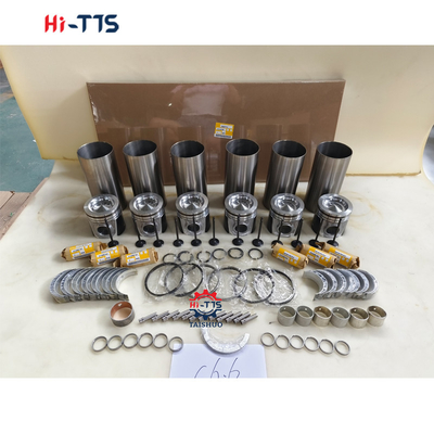 C6.6 Kit de revestimento de cilindros 3135M141 124-3536 276-7677 Peças de reparação de motores de escavadeiras de tractores