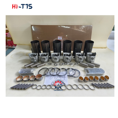 6D34T Kit de revestimento de cilindros ME999711 ME99240 ME012900 Partes de reparação de motores de escavadeiras de tractores