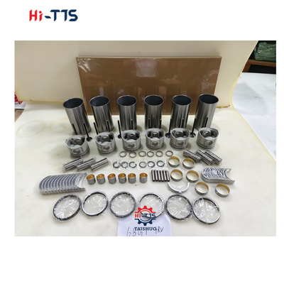 ZAX200 XG230 6BG1 Kit de Reparação de Motores Kit de Liner de cilindros Excavadora Partes do motor