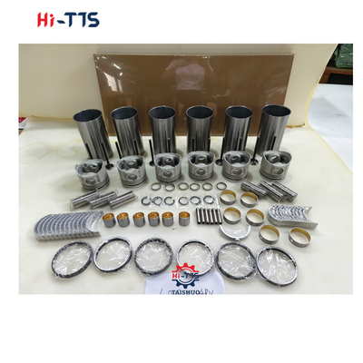 ZAX200 XG230 6BG1 Kit de Reparação de Motores Kit de Liner de cilindros Excavadora Partes do motor