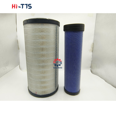 Filtro de ar 600-185-3100 600-185-3120 AF25492 Para PC200-7 PC210-7 Partes de motores de escavadeiras