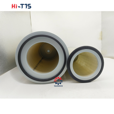 Filtro de ar 6125-81-7032 600-181-3800 6125-81-7031 Para partes de motores de escavadeiras