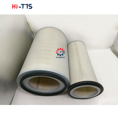 Filtro de ar 6125-81-7032 600-181-3800 6125-81-7031 Para partes de motores de escavadeiras