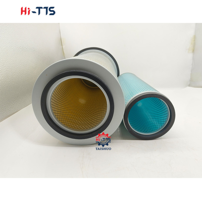 Filtro de ar 600-181-6820 600-181-6740 AF25492 Para PC200-6 PC220-6 Partes de motores de escavadeiras
