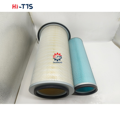 Filtro de ar 600-181-6820 600-181-6740 AF25492 Para PC200-6 PC220-6 Partes de motores de escavadeiras