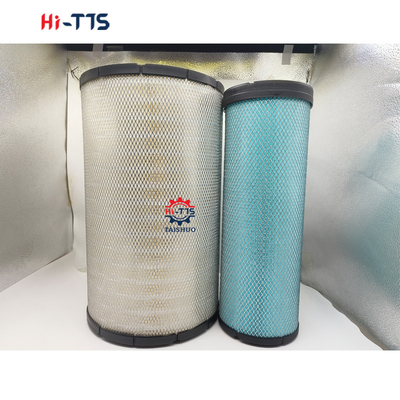 Filtro de ar 600-185-6110 600-185-6100 600-185-4110 Para PC300 PC350 Partes de motores de escavadeiras