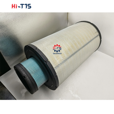 Filtro de ar 600-185-6110 600-185-6100 600-185-4110 Para PC300 PC350 Partes de motores de escavadeiras