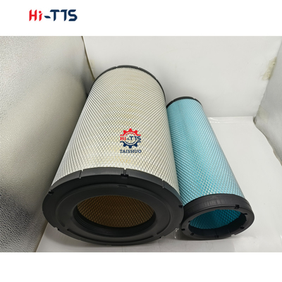 Filtro de ar 600-185-6110 600-185-6100 600-185-4110 Para PC300 PC350 Partes de motores de escavadeiras