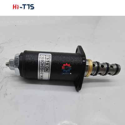 YN35V00050F1 válvula solenoide de parada de 24 V para SK200-8 SK250-8 SK330-8 SK350-8 Partes de máquinas de escavação