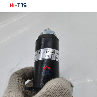 YN35V00051F1 válvula solenoide de parada de 24 V para SK200-8 SK250-8 SK330-8 SK350-8 Partes de máquinas de escavação