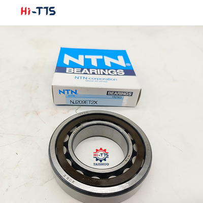 Rolamentos cilíndricos de alumínio NJ209E / NJ209 45x85x19mm para aplicações de trabalho pesado