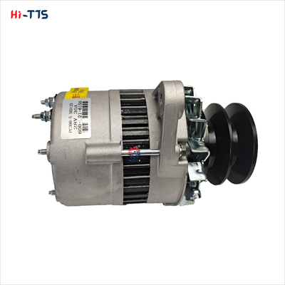 Entalhe dobro 28V 30A 600-821-6150 de Diesel Engine Alternator 6D125-1 PC400-5 da máquina escavadora grande