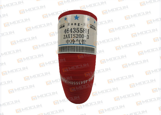 Bom preço tubulação refrigerando de borracha de ar da mangueira do silicone das peças de motor da máquina escavadora 4643558H para ZX200-3 on-line