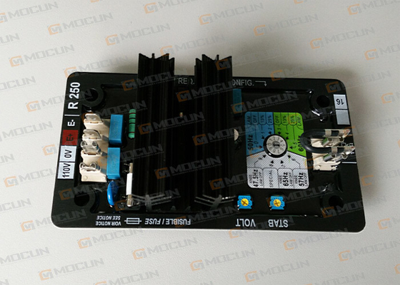 Bom preço Regulador de tensão sem escova AVR do alternador R250, fios automáticos de 1 controlador 2 da tensão da fase on-line
