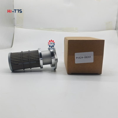 Bom preço Filtro hidráulico 91A24-08200 91A24-08201 SH60579 827306 HY90867 on-line