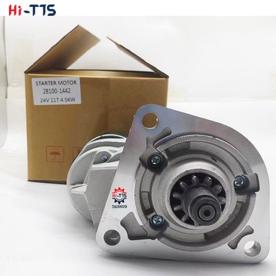 Bom preço 24V 11T 4.5KW H06CT H07C EH700Motores Motor de arranque 28100-1442 on-line