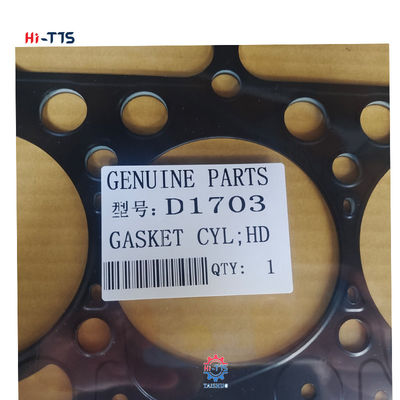Garrafa de cabeça de cilindro D1703 Metal 1G750-03312 Para peças de motor Garrafa de cabeça de cilindro