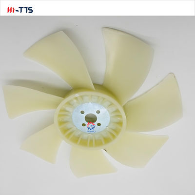 Bom preço ZAX50 4 buracos 7 folhas lâmina de ventilador para parte de reposição do motor on-line