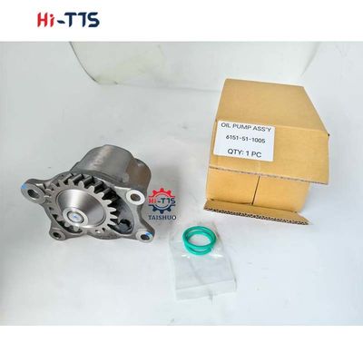 Bom preço Hi-TTS Excavator Engine Oil Pump Parts 6D155 6136-52-1100 6136-52-1210 6151-51-1005 6128-52-1013 Construction Machinery on-line