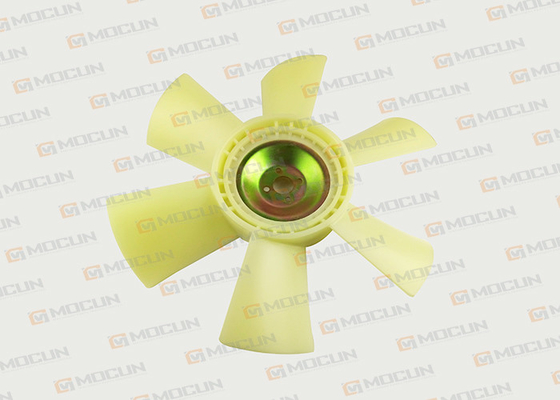 Bom preço Cor do branco da lâmina do fã de motor 6 da lâmina S6KT do ventilador de refrigeração da máquina escavadora de E320 E320B on-line