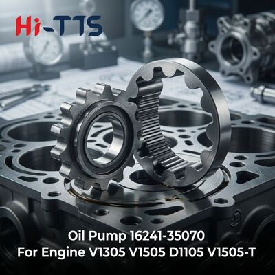 Bom preço 16241-35070 1624135070 Bomba de óleo para motor Kubota V1305 V1505 D1105 V1505-T Partes de escavadeira on-line