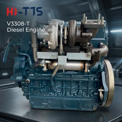 Bom preço Conjunto de motor diesel Kubota V3800-DI-T-ET18, avaliado em 66,1 kW a 2.400 rpm, estágio GB 20891-2014, preço competitivo de fábrica on-line